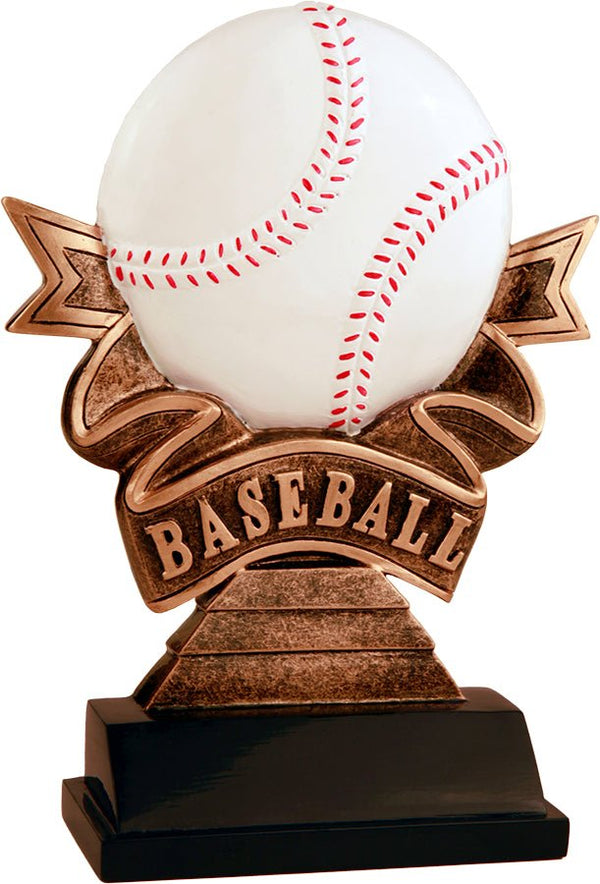 Ribbon Series Baseball Resin Trophy - Anderson Trophy Co.