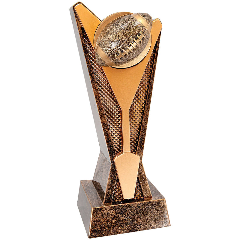 Rock Star Series Football Resin Trophy - Anderson Trophy Co.