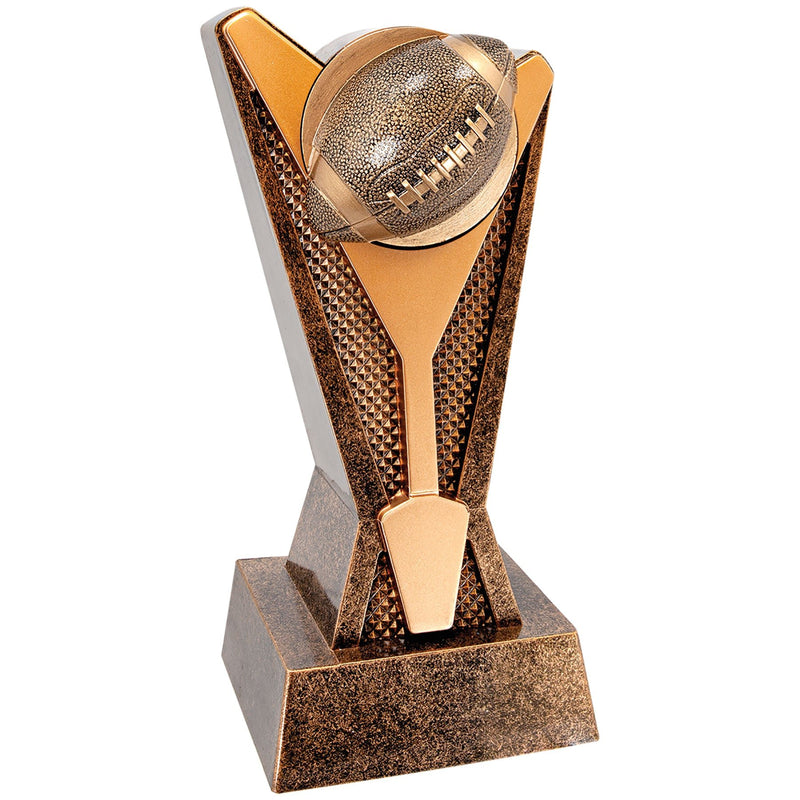 Rock Star Series Football Resin Trophy - Anderson Trophy Co.