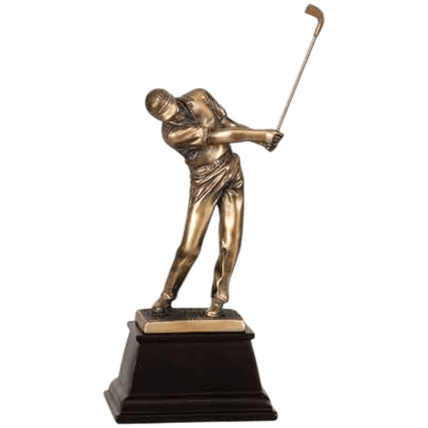 Series 23 Bronze Male Golf Resin Trophy - Anderson Trophy Co.