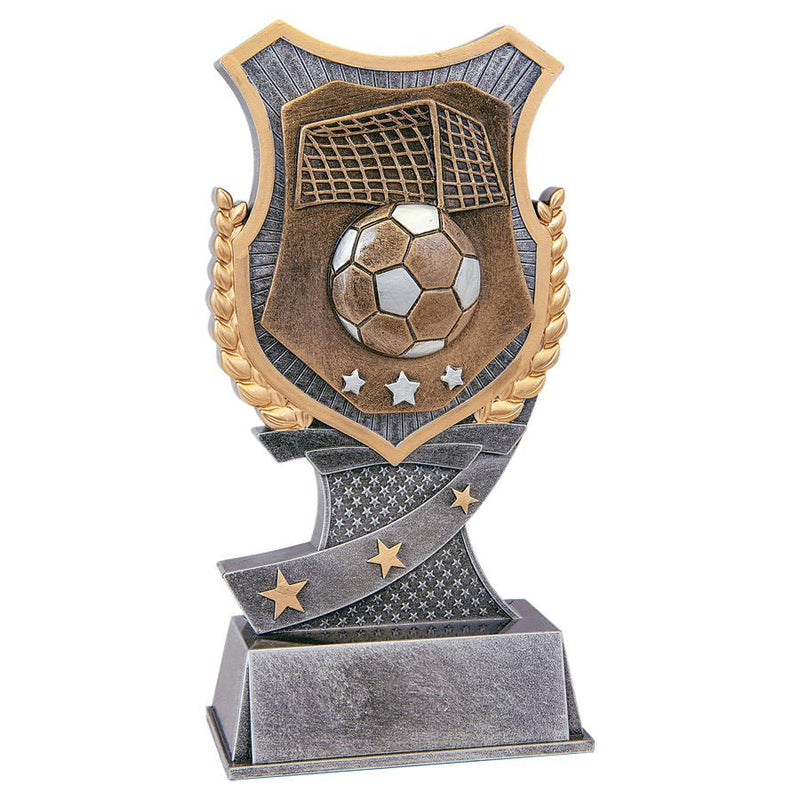 Shield Award Series Soccer Resin Trophy - Anderson Trophy Co.