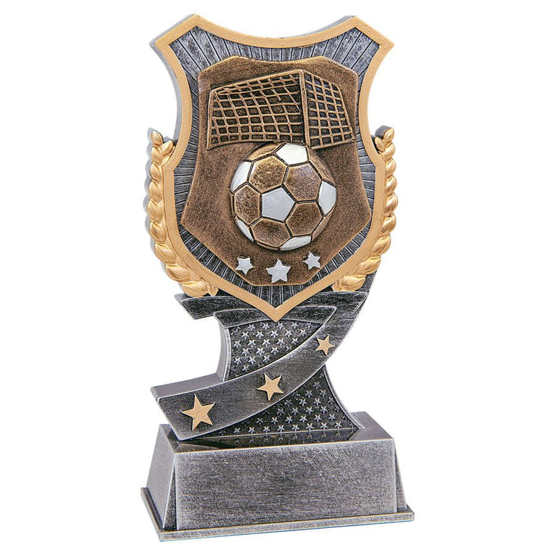 Shield Award Series Soccer Resin Trophy - Anderson Trophy Co.