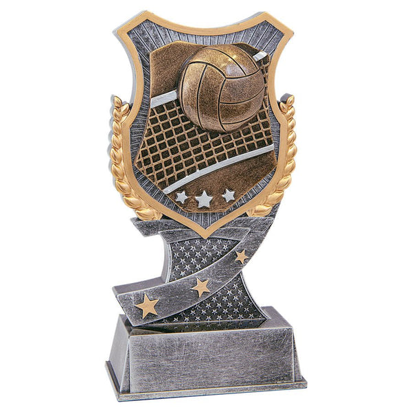 Shield Award Series Volleyball Resin Trophy - Anderson Trophy Co.