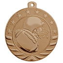 Starbrite Series Football Themed Medals - Anderson Trophy Co.