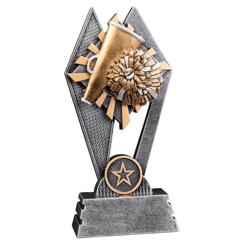 Sun Ray Series Cheer Resin Trophy - Anderson Trophy Co.