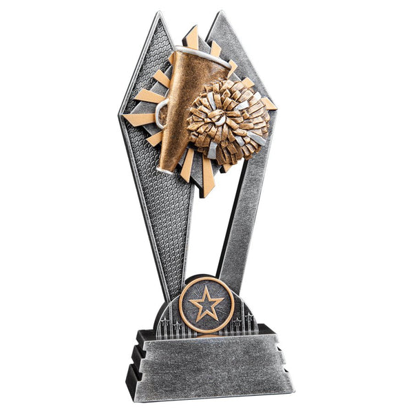 Sun Ray Series Cheer Resin Trophy - Anderson Trophy Co.