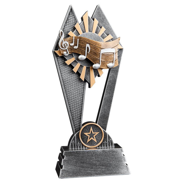 Sun Ray Series Music Resin Trophy - Anderson Trophy Co.