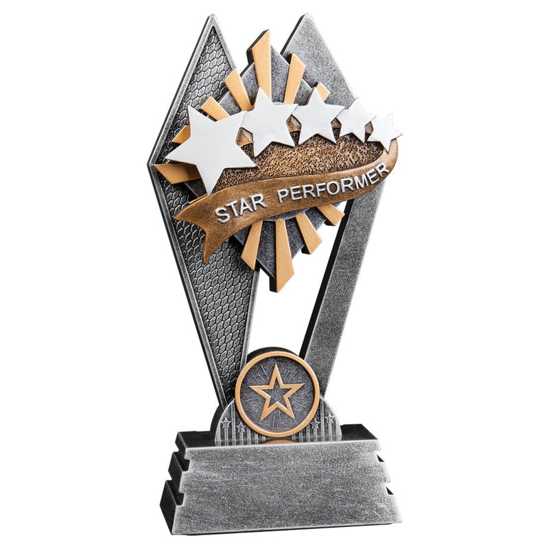 Sun Ray Series Star Performer Resin Trophy - Anderson Trophy Co.