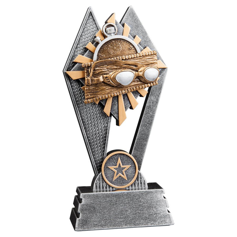 Sun Ray Series Swim Resin Trophy - Anderson Trophy Co.