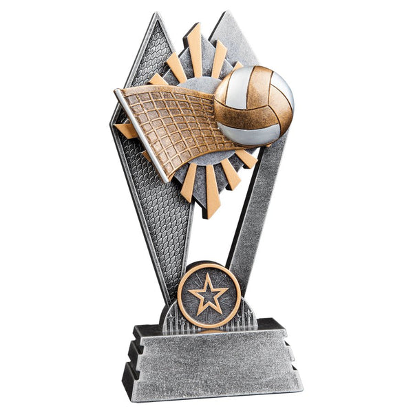 Sun Ray Series Volleyball Resin Trophy - Anderson Trophy Co.