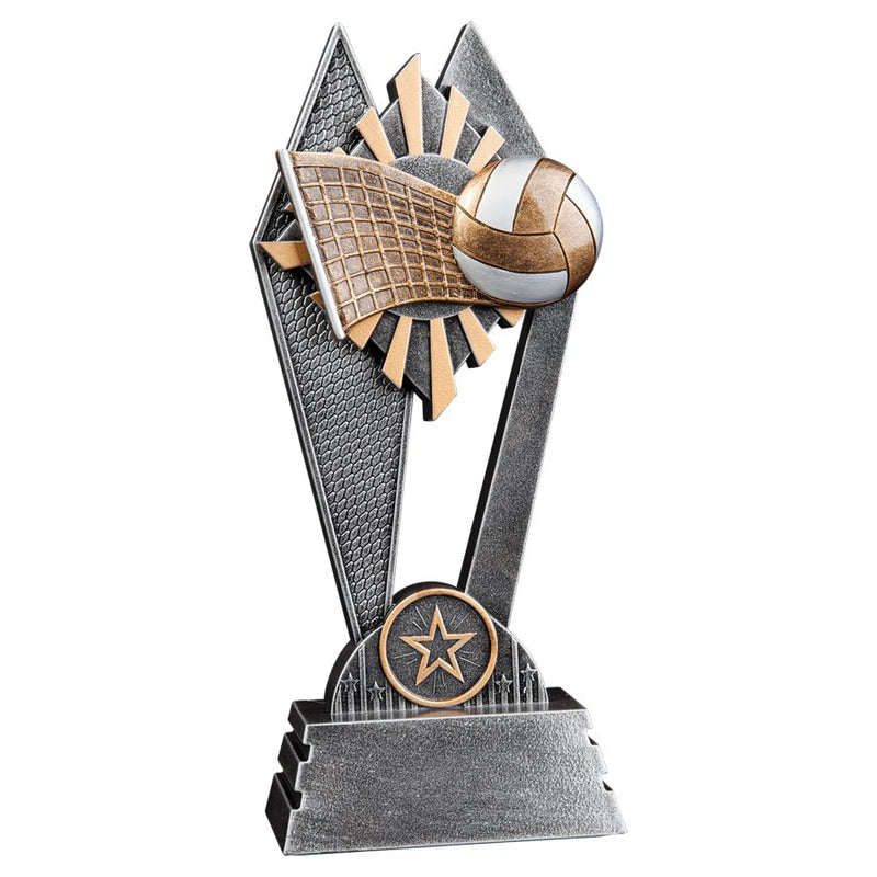 Sun Ray Series Volleyball Resin Trophy - Anderson Trophy Co.