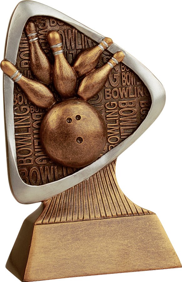 Triad Series Bowling Resin Trophy - Anderson Trophy Co.