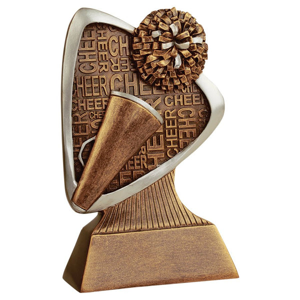 Triad Series Cheer Resin Trophy - Anderson Trophy Co.