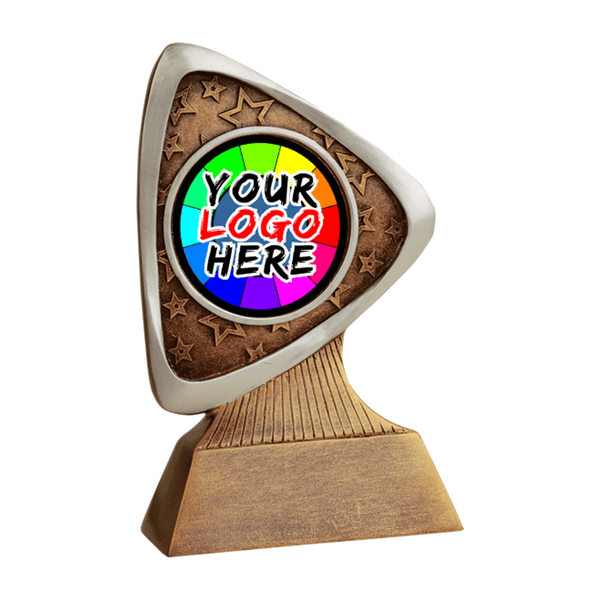 Triad Series Customizable Insert Resin Trophy - Anderson Trophy Co.