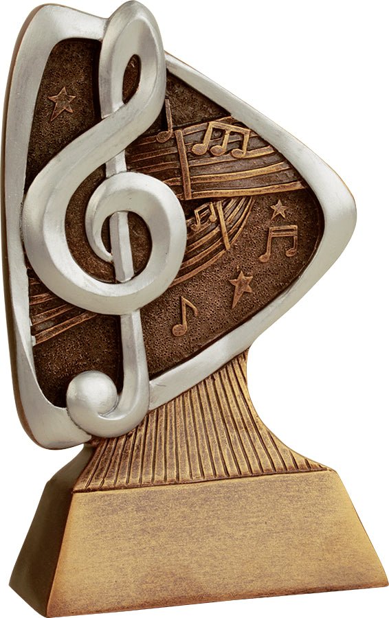 Triad Series Music Resin Trophy - Anderson Trophy Co.