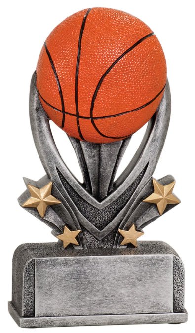 Varsity Sport Series Basketball Resin Trophy - Anderson Trophy Co.