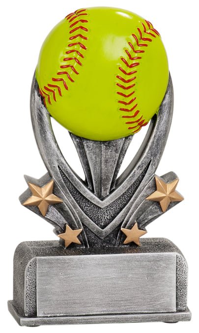 Varsity Sport Series Softball Resin Trophy - Anderson Trophy Co.