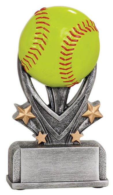 Varsity Sport Series Softball Resin Trophy - Anderson Trophy Co.