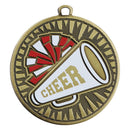 Velocity Series Cheer Themed Medal - Anderson Trophy Co.