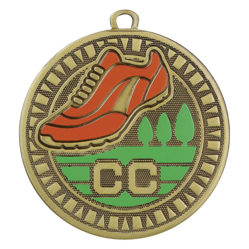 Velocity Series Cross Country Themed Medal - Anderson Trophy Co.