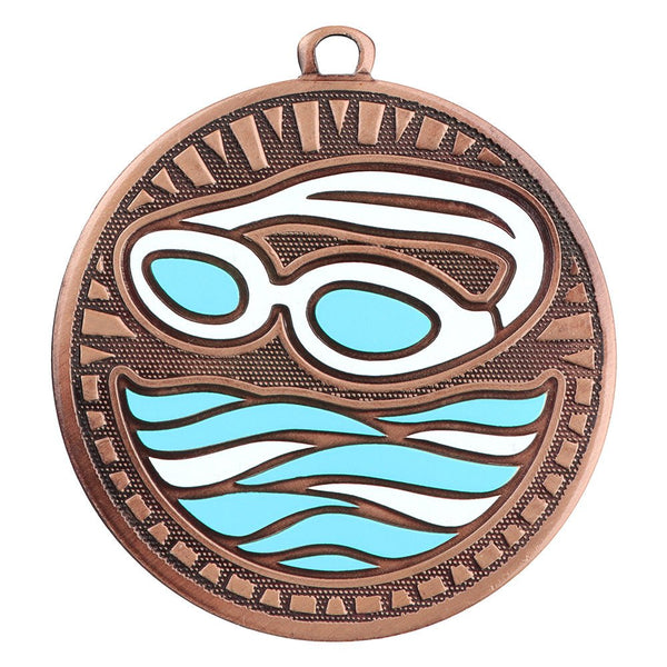 Velocity Series Swim Themed Medal - Anderson Trophy Co.