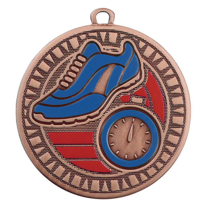 Velocity Series Track Themed Medal - Anderson Trophy Co.