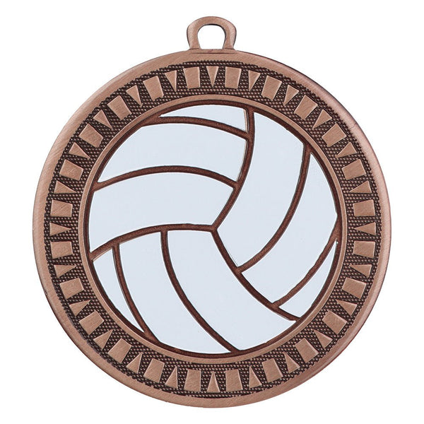 Velocity Series Volleyball Themed Medal - Anderson Trophy Co.