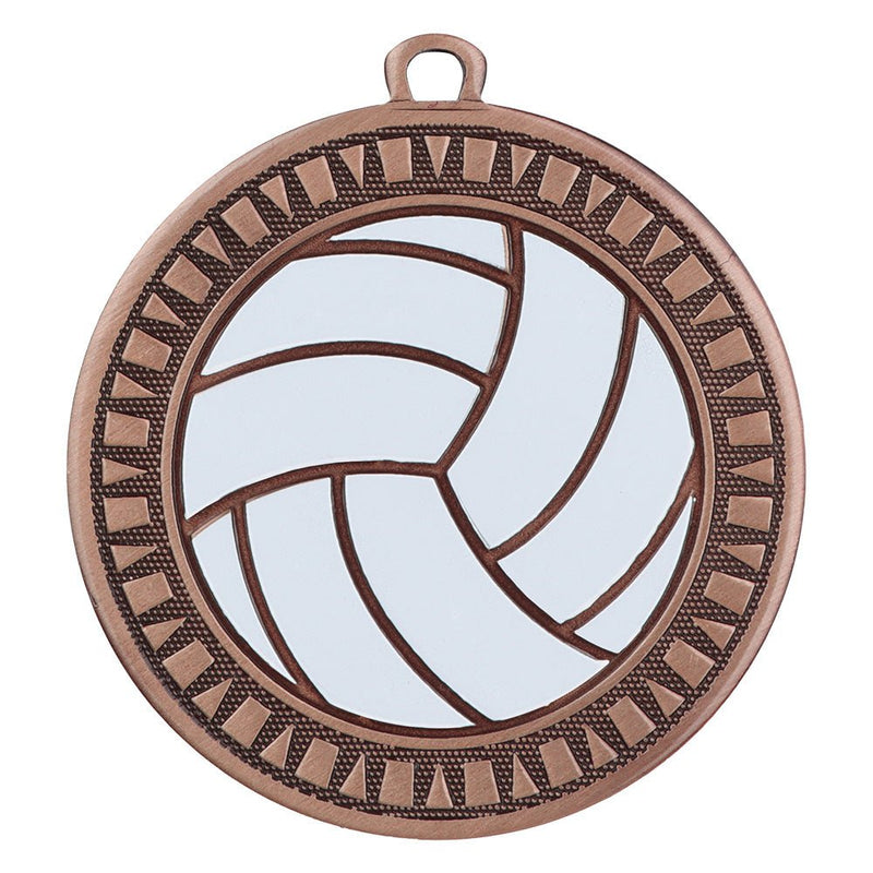 Velocity Series Volleyball Themed Medal - Anderson Trophy Co.