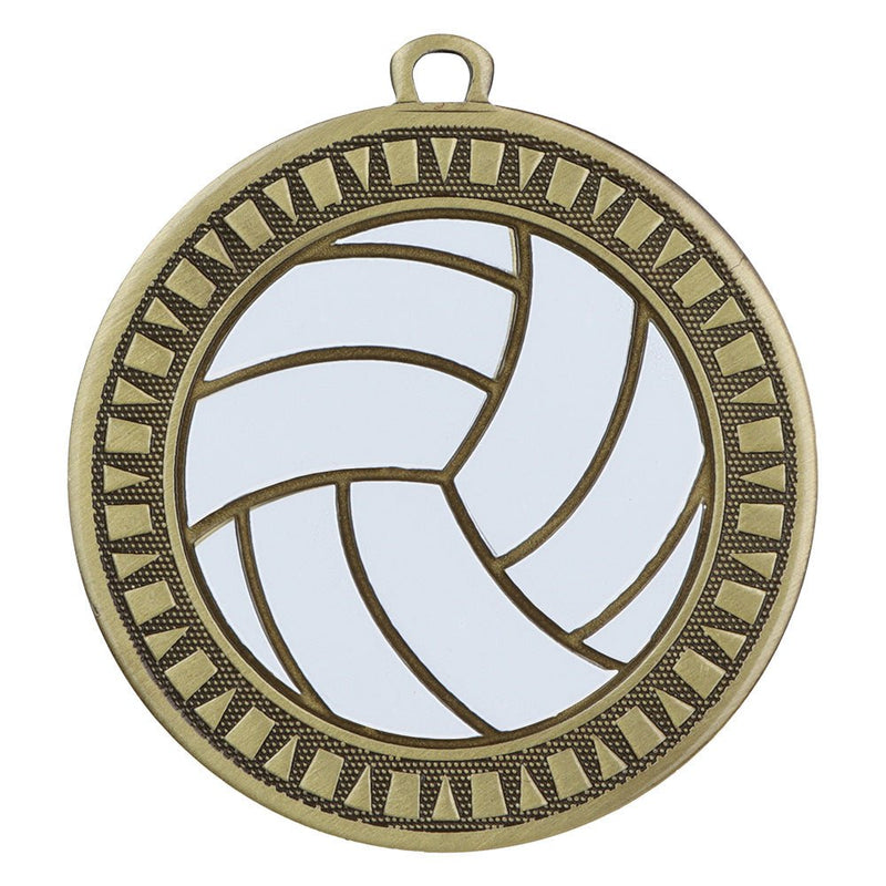 Velocity Series Volleyball Themed Medal - Anderson Trophy Co.