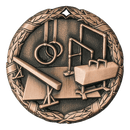 XR Wreath Series Gymnastics Themed Medals - Anderson Trophy Co.