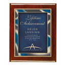 1AS Blue Decorative Plate Plaque - AndersonTrophy.com