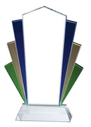 3 Color Marquee Glass Award - AndersonTrophy.com