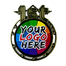 AA Star Podium Series Customizable Insert Medal