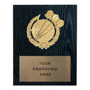 310 Darts Themed Plaque - Black Oak - AndersonTrophy.com