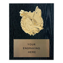 310 Golf Themed Plaque - Black Oak - AndersonTrophy.com