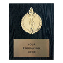 310 Torch Themed Plaque - Black Oak - AndersonTrophy.com