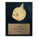 310 Volleyball Themed Plaque - Black Oak - AndersonTrophy.com