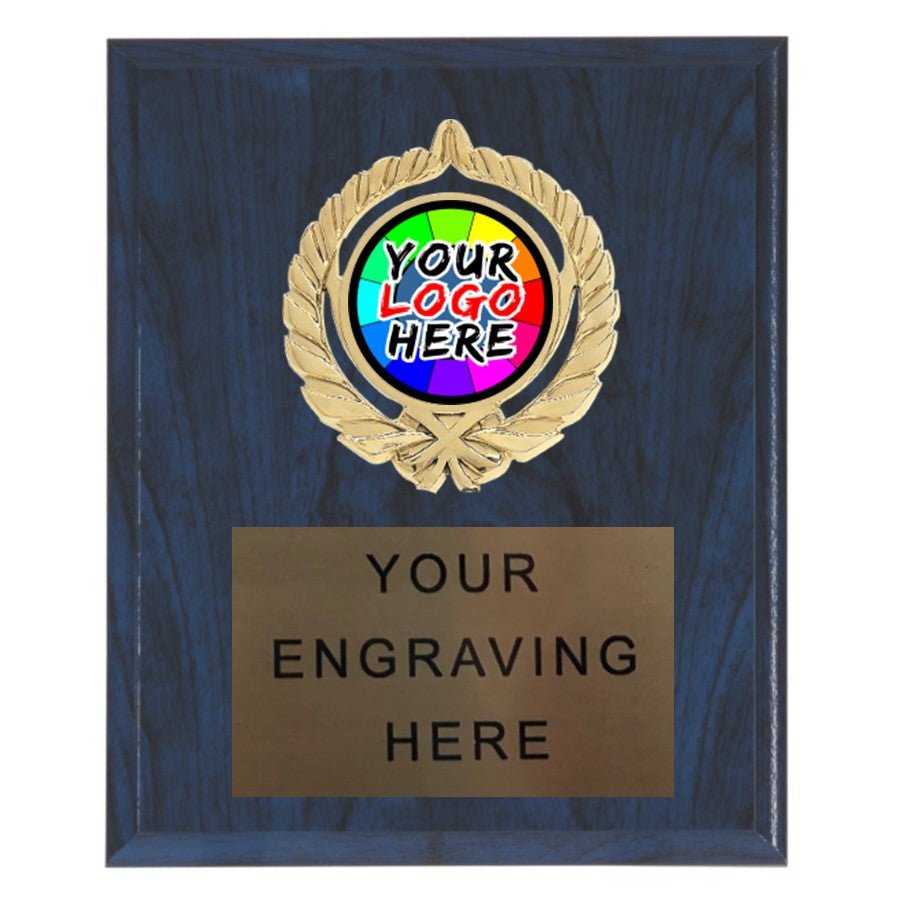 Custom Insert Trophy 31007G Series Custom Insert Plaque Award