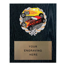 361 Car Show Themed Plaque - Black Oak - AndersonTrophy.com