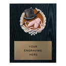 361 Dance Themed Plaque - Black Oak - AndersonTrophy.com