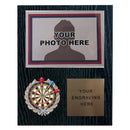 361 Darts Photo Plaque ? Black Oak - AndersonTrophy.com