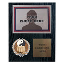361 Martial Arts Photo Plaque ? Black Oak - AndersonTrophy.com