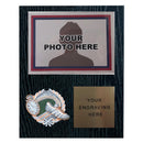 361 Track Photo Plaque ? Black Oak - AndersonTrophy.com