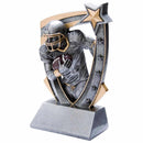 3D Star Football Resin - AndersonTrophy.com