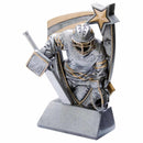 3D Star Hockey Goalie Resin - AndersonTrophy.com