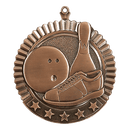 5 Star Series Bowling Themed Medals - AndersonTrophy.com