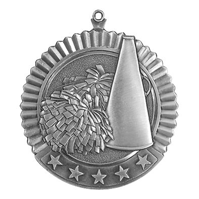 5 Star Series Cheer Themed Medals - AndersonTrophy.com