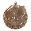 5 Star Series Football Themed Medals - AndersonTrophy.com