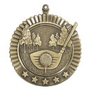 5 Star Series Golf Themed Medals - AndersonTrophy.com