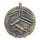5 Star Series Gymnastics Themed Medals - AndersonTrophy.com